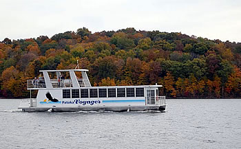 Fall Foliage Wine Tours on Patoka Lake